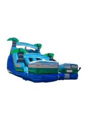 HAWAIIAN20520REMOVED 1741105677 15ft Hawaiian Tropical Dual Lane Waterslide (Dry)